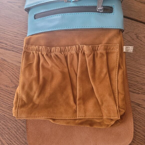 Patricia Nash Blue-Grass Shoulder Handbag - Picture 9 of 12